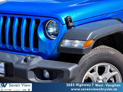 used 2021 Jeep Wrangler car, priced at $36,910