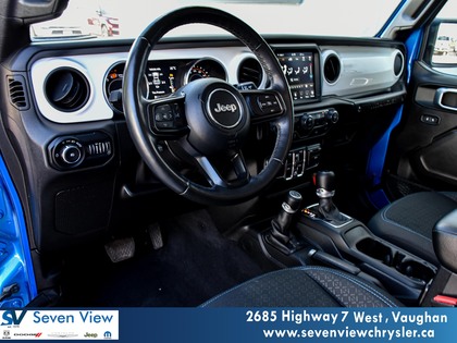 used 2021 Jeep Wrangler car, priced at $36,910