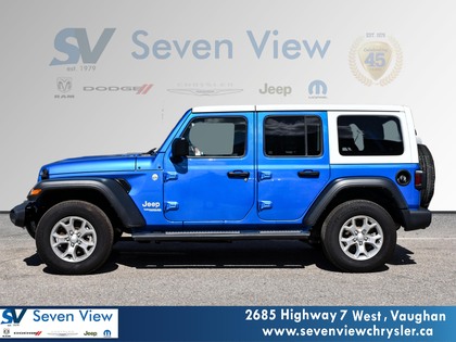 used 2021 Jeep Wrangler car, priced at $36,910