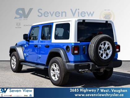 used 2021 Jeep Wrangler car, priced at $36,910