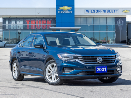 used 2021 Volkswagen Passat car, priced at $20,510