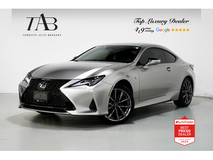 used 2022 Lexus RC car, priced at $48,910