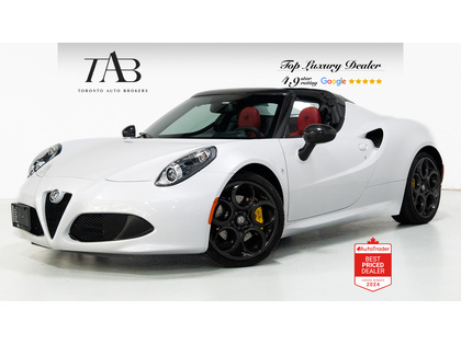 used 2019 Alfa Romeo 4C Spider car, priced at $79,910