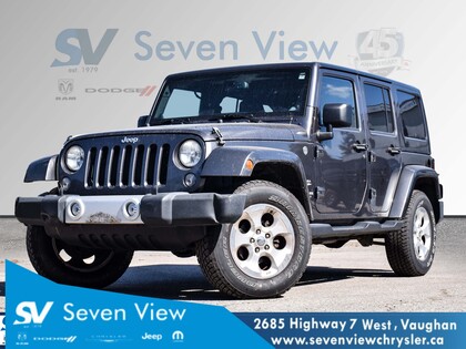 used 2014 Jeep Wrangler Unlimited car, priced at $21,777