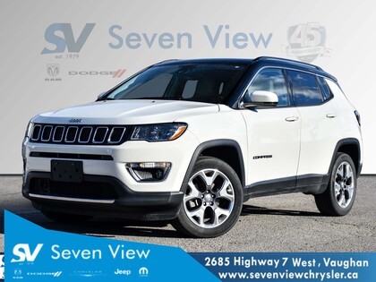 used 2021 Jeep Compass car, priced at $29,577