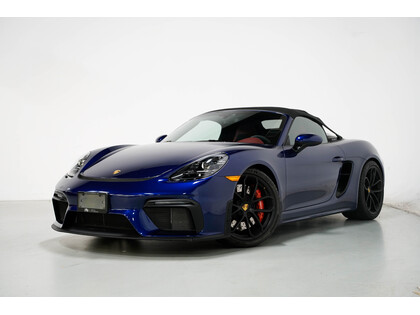 used 2020 Porsche 718 Spyder car, priced at $139,910