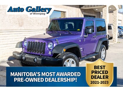 used 2018 Jeep Wrangler car, priced at $23,997