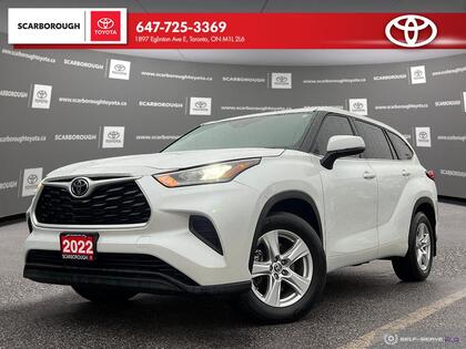 used 2022 Toyota Highlander car, priced at $39,995