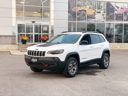 used 2022 Jeep Cherokee car, priced at $28,980