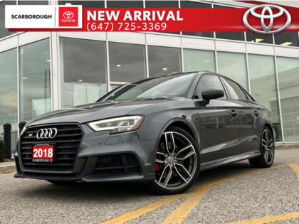 used 2018 Audi S3 Sedan car, priced at $28,995