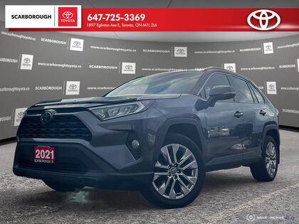 used 2021 Toyota RAV4 car, priced at $33,990