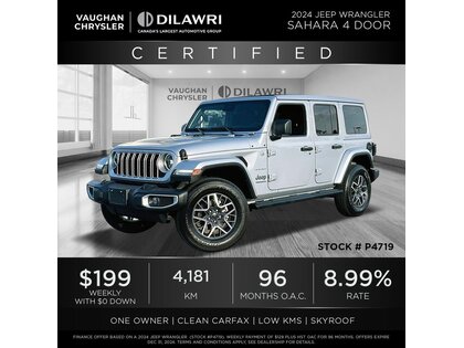 used 2024 Jeep Wrangler car, priced at $58,990