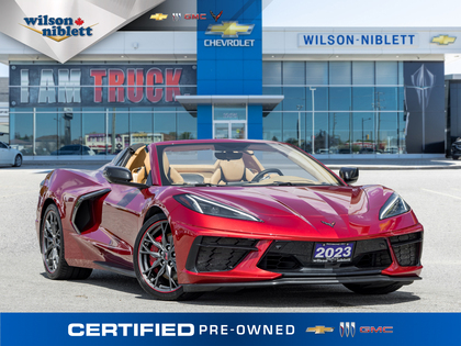 used 2023 Chevrolet Corvette car, priced at $96,910