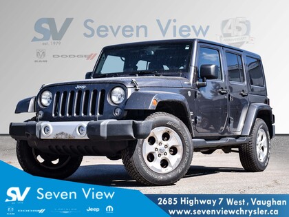 used 2014 Jeep Wrangler Unlimited car, priced at $19,789