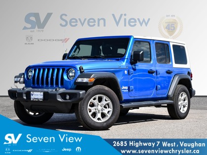 used 2021 Jeep Wrangler car, priced at $36,910