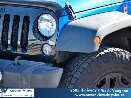 used 2015 Jeep Wrangler Unlimited car, priced at $17,810