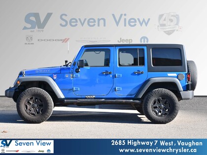 used 2015 Jeep Wrangler Unlimited car, priced at $17,810