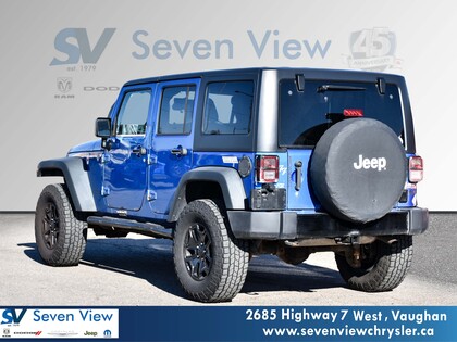 used 2015 Jeep Wrangler Unlimited car, priced at $17,810