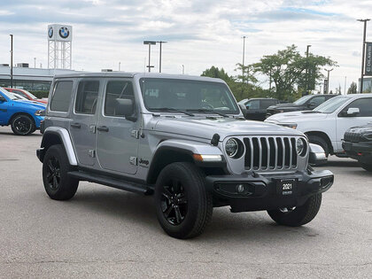 used 2021 Jeep Wrangler Unlimited car, priced at $36,744