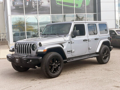 used 2021 Jeep Wrangler Unlimited car, priced at $36,744