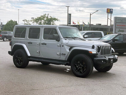 used 2021 Jeep Wrangler Unlimited car, priced at $36,744