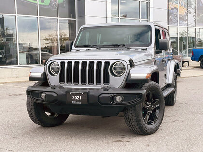 used 2021 Jeep Wrangler Unlimited car, priced at $36,744