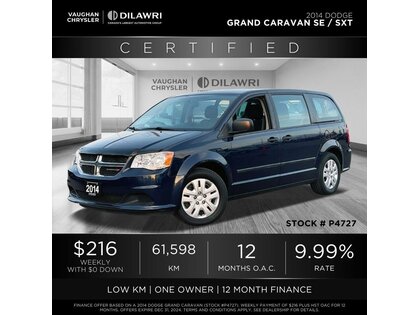 used 2014 Dodge Grand Caravan car, priced at $10,465