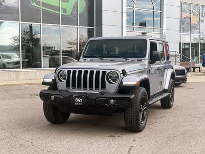 used 2021 Jeep Wrangler Unlimited car, priced at $36,744