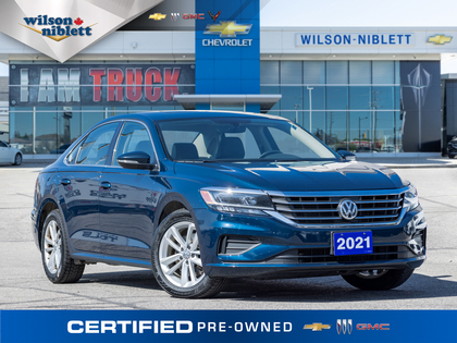 used 2021 Volkswagen Passat car, priced at $20,510