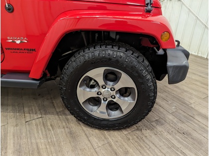 used 2018 Jeep Wrangler JK Unlimited car, priced at $28,998