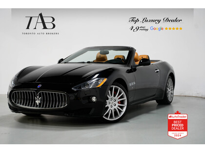 used 2013 Maserati GRANTURISMO CONVERTIBLE car, priced at $56,910