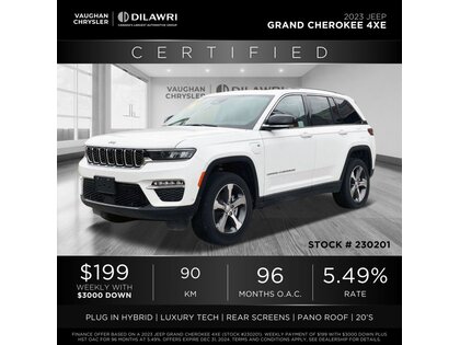 used 2023 Jeep Grand Cherokee car, priced at $74,532