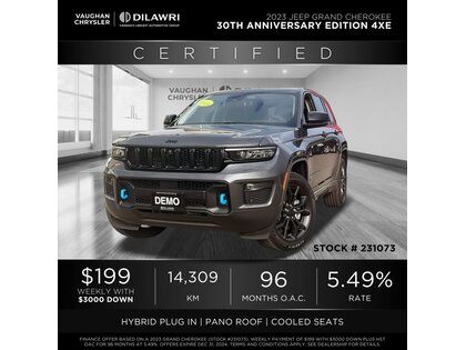 used 2023 Jeep Grand Cherokee car, priced at $74,314