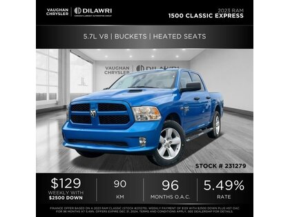 used 2023 Ram 1500 Classic car, priced at $58,035