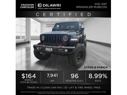 used 2022 Jeep Wrangler car, priced at $47,990