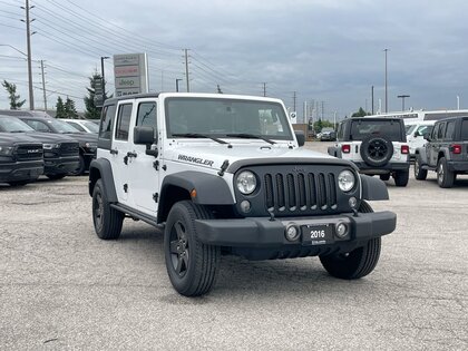 used 2016 Jeep Wrangler car, priced at $23,800