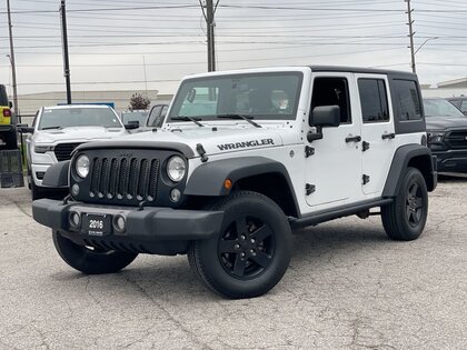 used 2016 Jeep Wrangler car, priced at $23,800