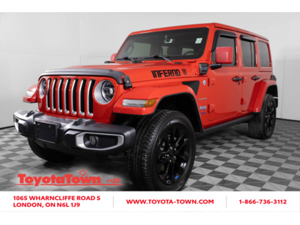 used 2021 Jeep Wrangler 4xe car, priced at $39,598