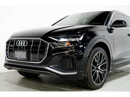 used 2021 Audi Q8 car, priced at $54,910