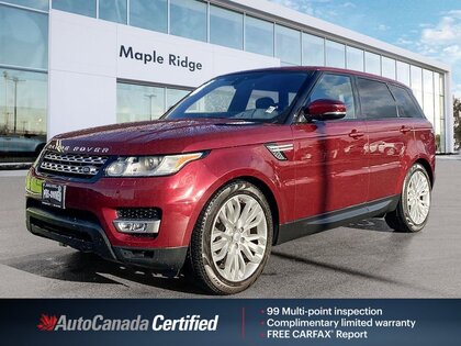 used 2017 Land Rover Range Rover Sport car, priced at $31,954