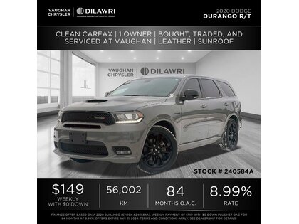 used 2020 Dodge Durango car, priced at $41,294