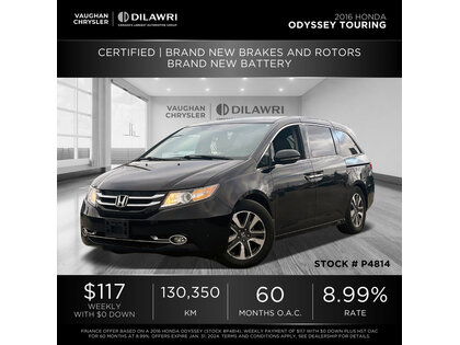 used 2016 Honda Odyssey car, priced at $24,225