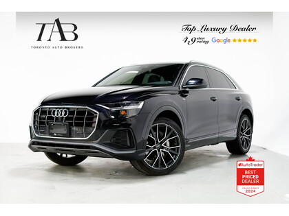 used 2021 Audi Q8 car, priced at $54,910