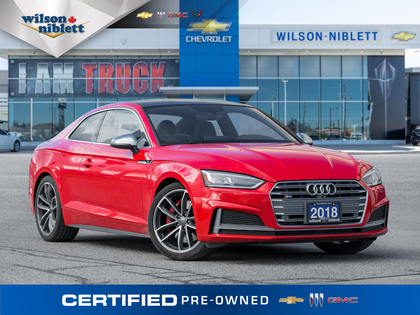 used 2018 Audi S5 Coupe car, priced at $37,910