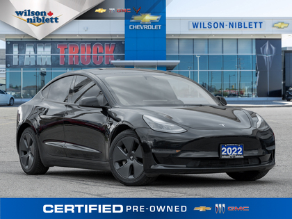 used 2022 Tesla Model 3 car, priced at $32,910