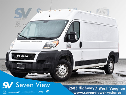 used 2021 Ram ProMaster Cargo Van car, priced at $43,712