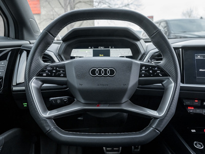 used 2022 Audi Q4 e-tron car, priced at $34,513