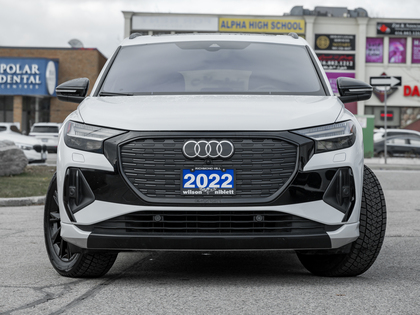 used 2022 Audi Q4 e-tron car, priced at $34,513