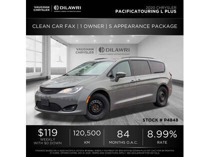 used 2020 Chrysler Pacifica car, priced at $30,700