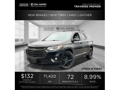 used 2018 Chevrolet Traverse car, priced at $31,979